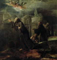 Wizja św. Franciszka z Paoli